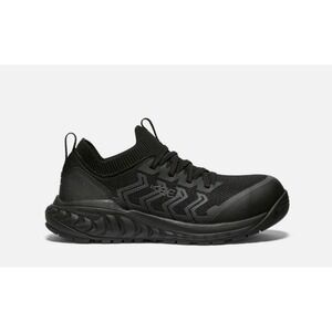 KEEN NEW Utility Men's 14D Black Slip Resistant Work Shoes composite toe sneaker